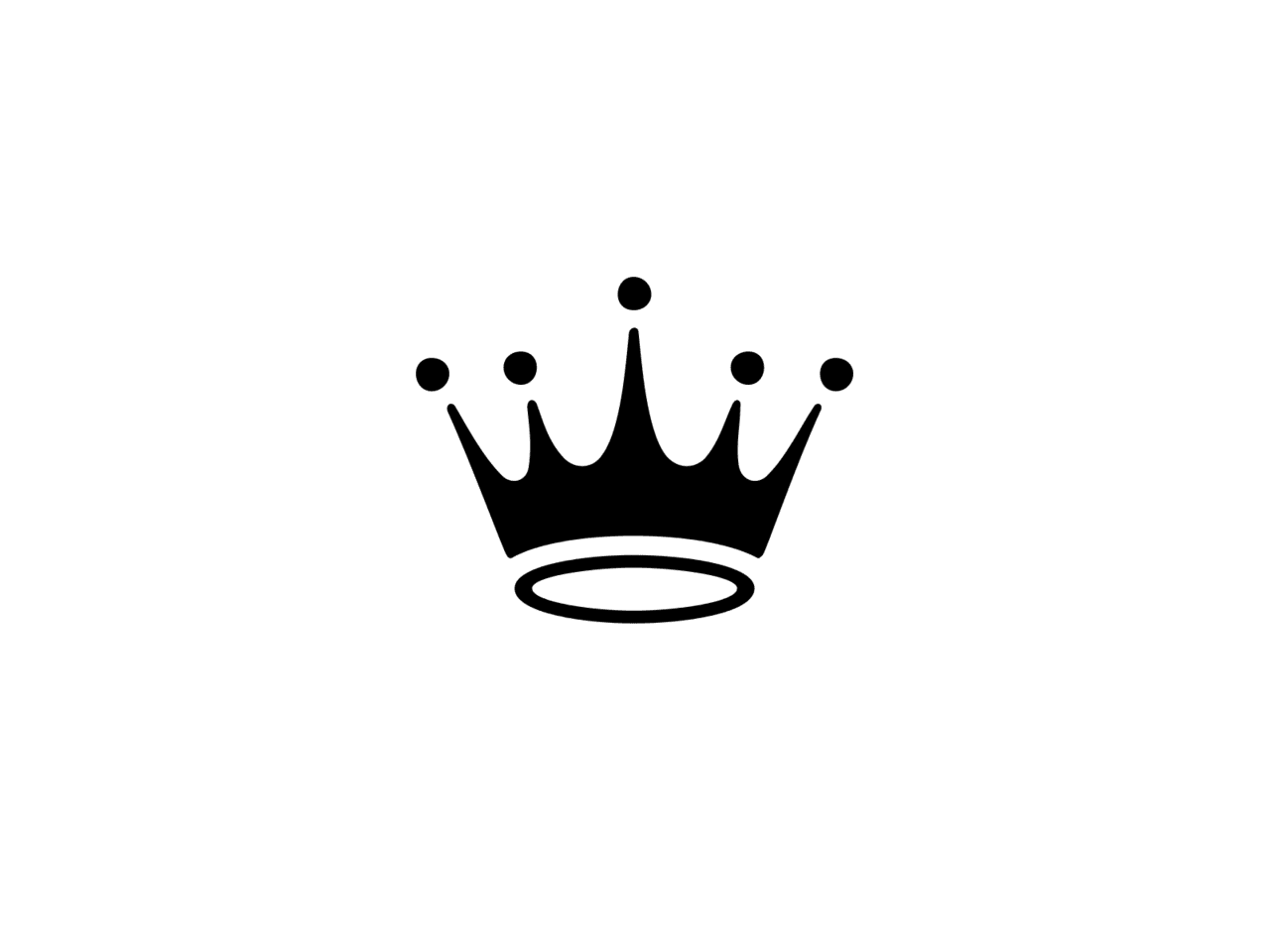 Crown tattoo design clipart transparent