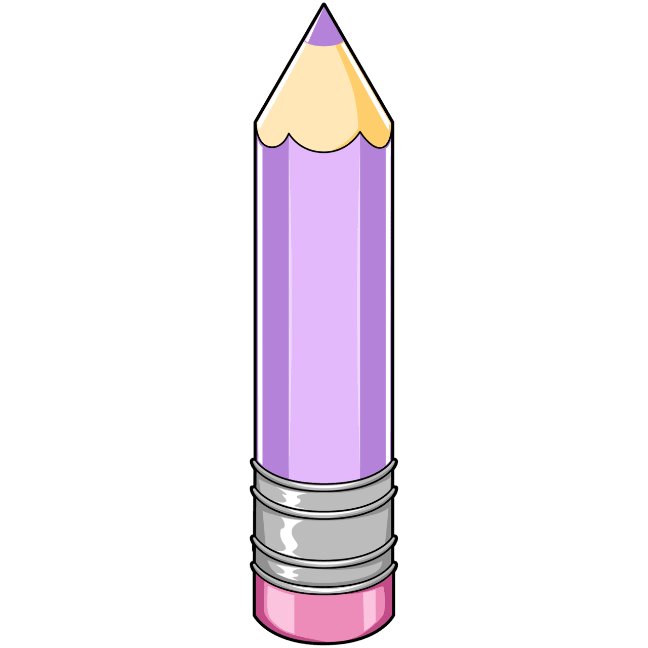 Pencil pin page clipart background 4