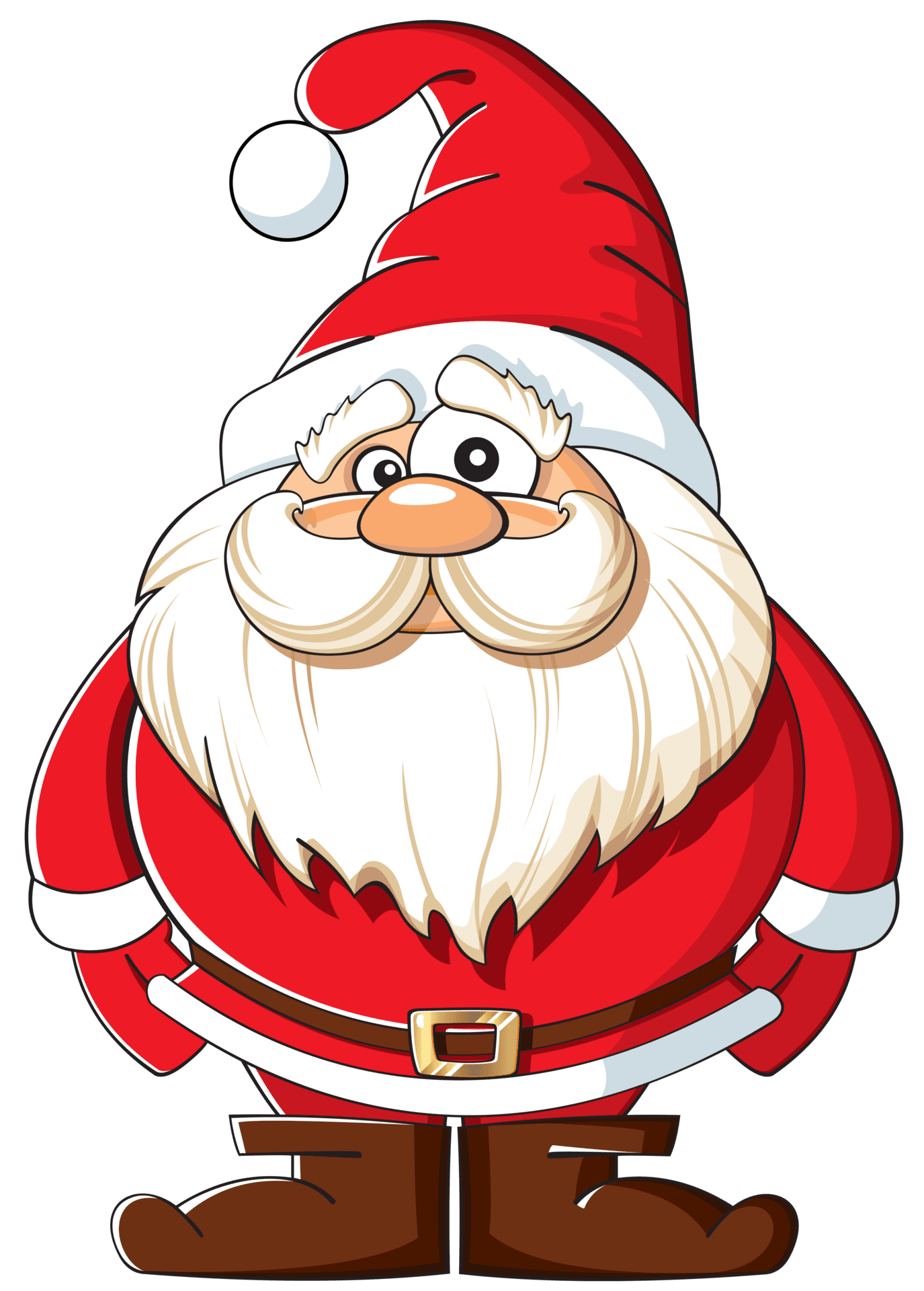 Christmas santa clipart image