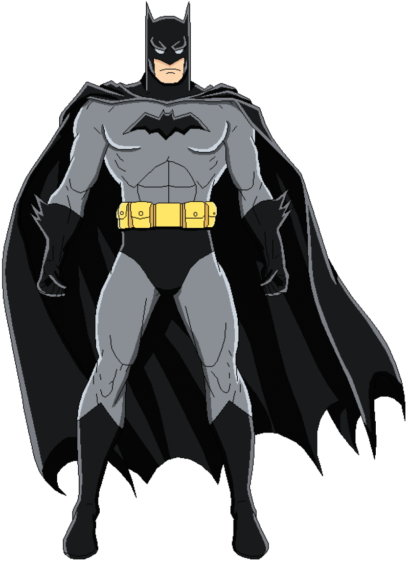 Bat man clipart vector