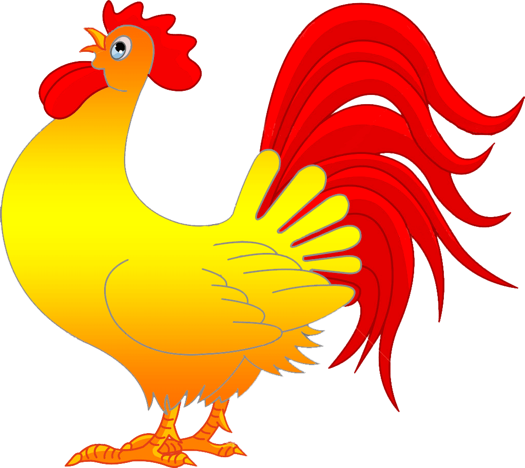 Chicken hd rooster cartoon image nic clipart