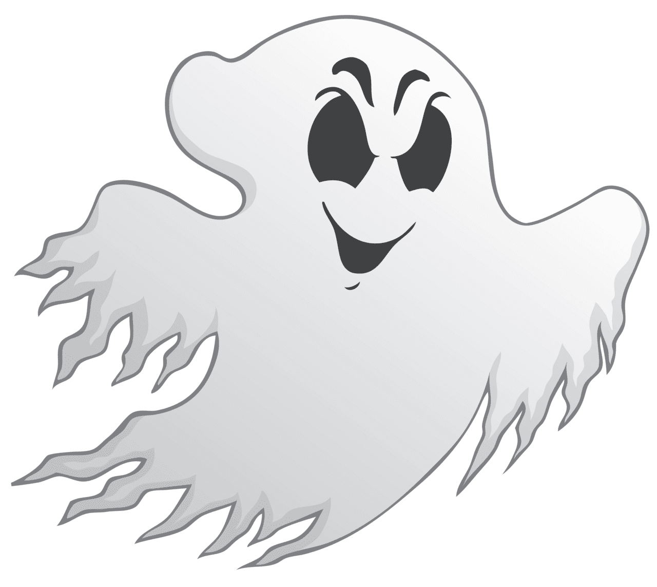 Ghost pin page clipart image