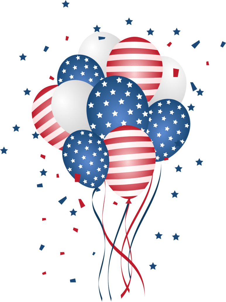 Globos by creaciones jean deviantart summer design american flag patriotic clipart picture