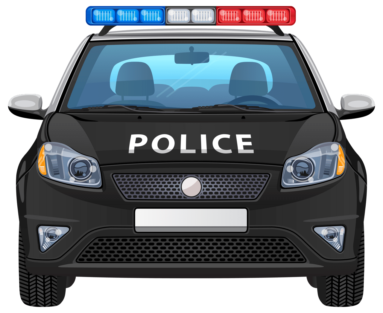 Police car clipart photo