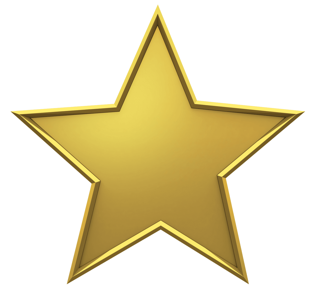 Yellow star clipart background