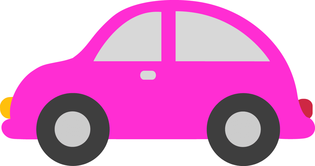 Pink toy car clipart panda images