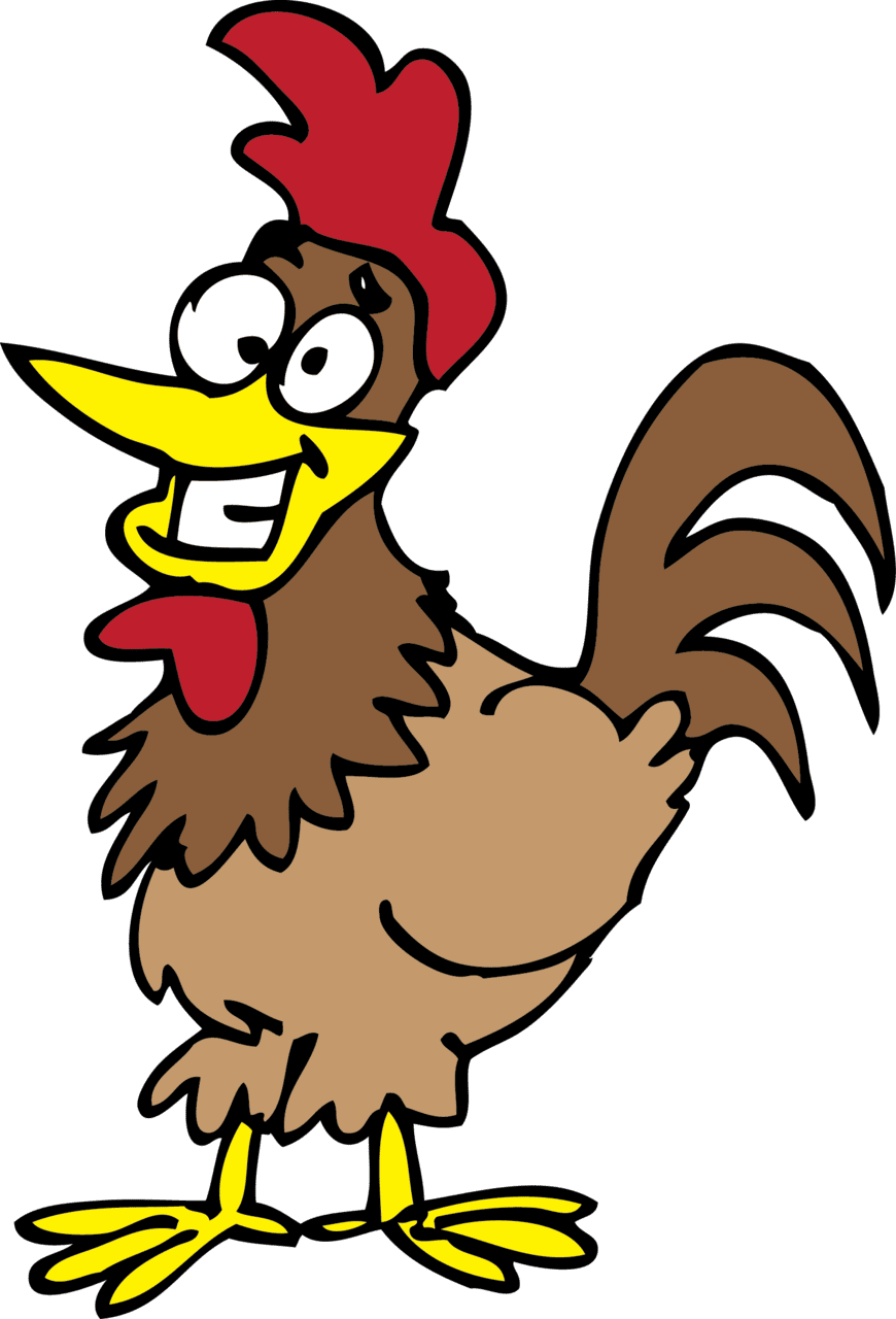 Chicken farm animals clipart free