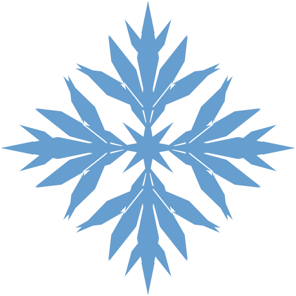 Snowflake floco de neve clipart image