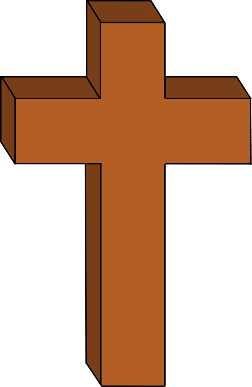 Christian cross image for clipart