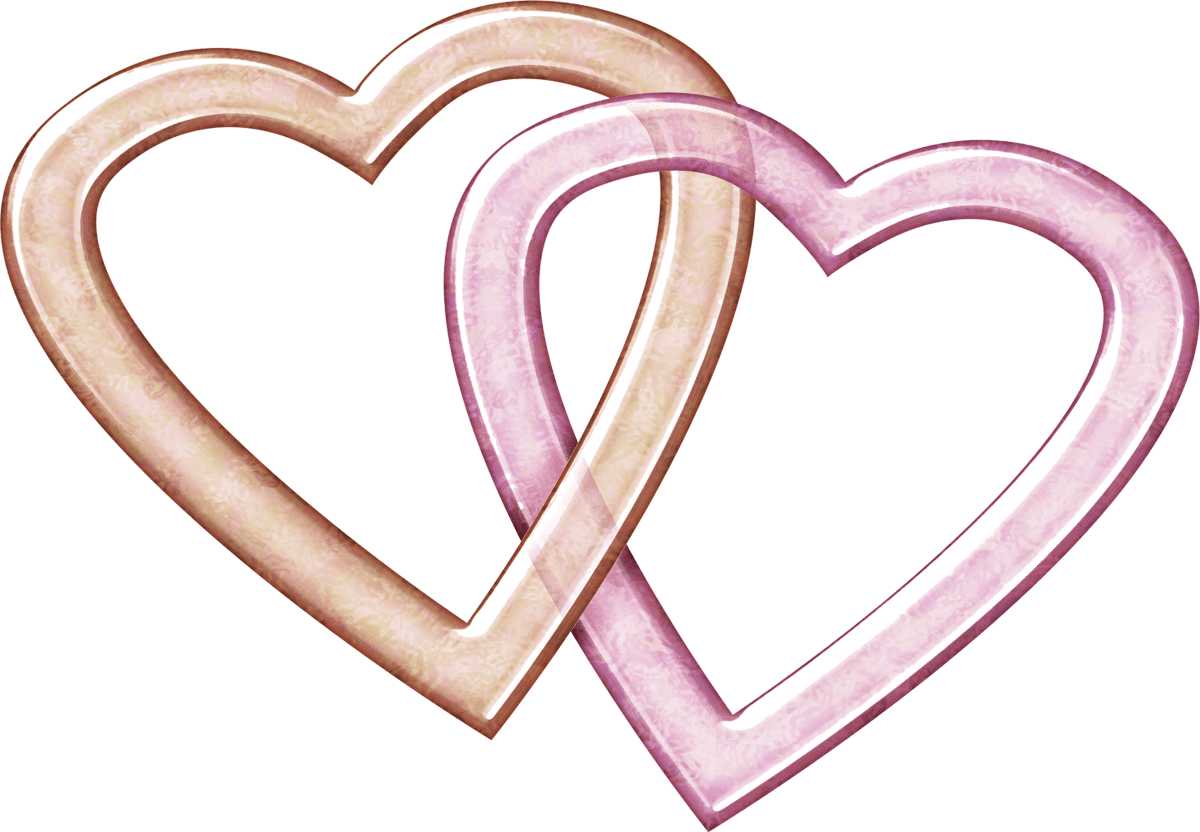 Pictures of double heart images cliparts clipart library