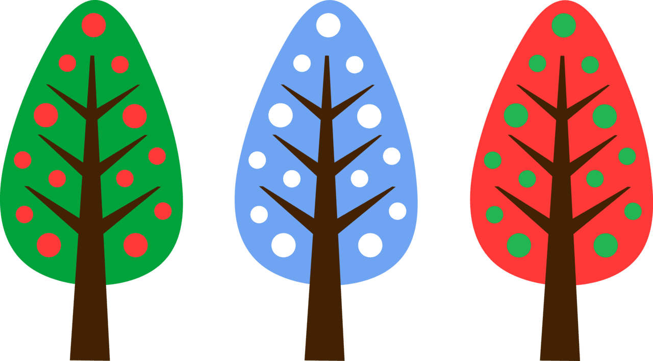 Cute unique christmas tree designs clipart clipartmax photo