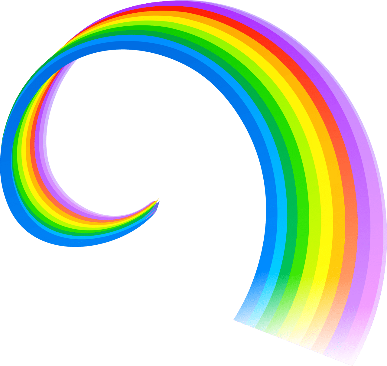 Rainbow ra bow image clipart