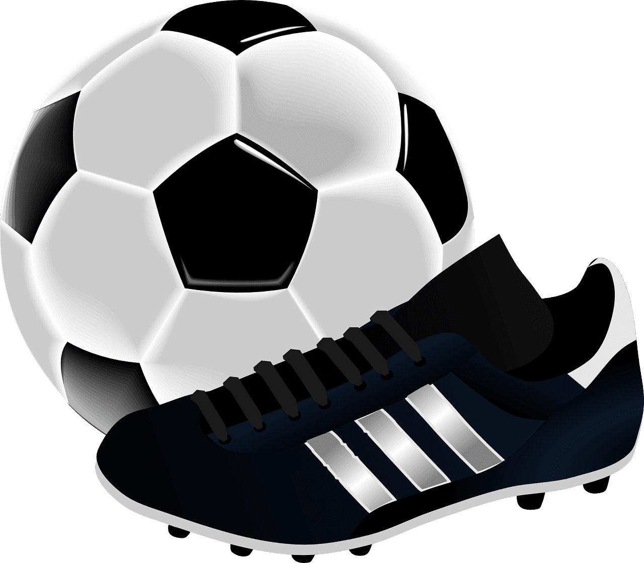 Soccer ball pin page clipart picture