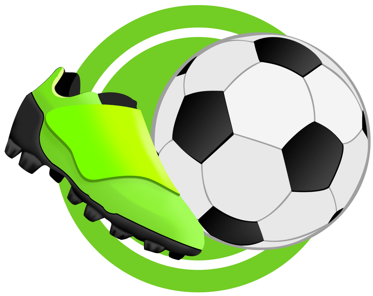 Soccer ball page clipart clip art