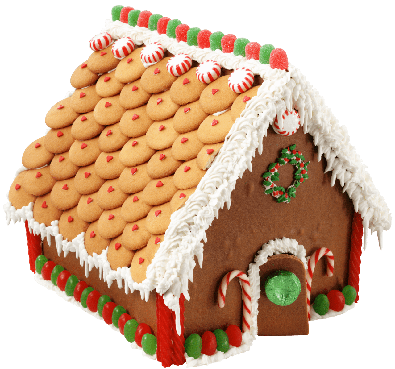 Gingerbread house clipart picture