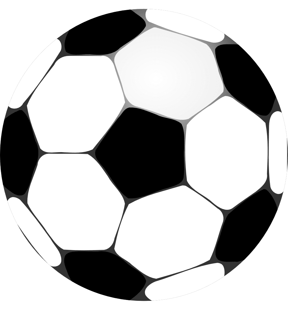 Football soccer ball clipart no background panda images