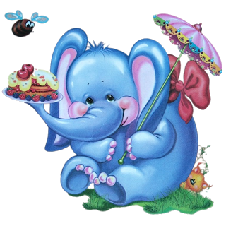 Elephant pin page clipart free 3