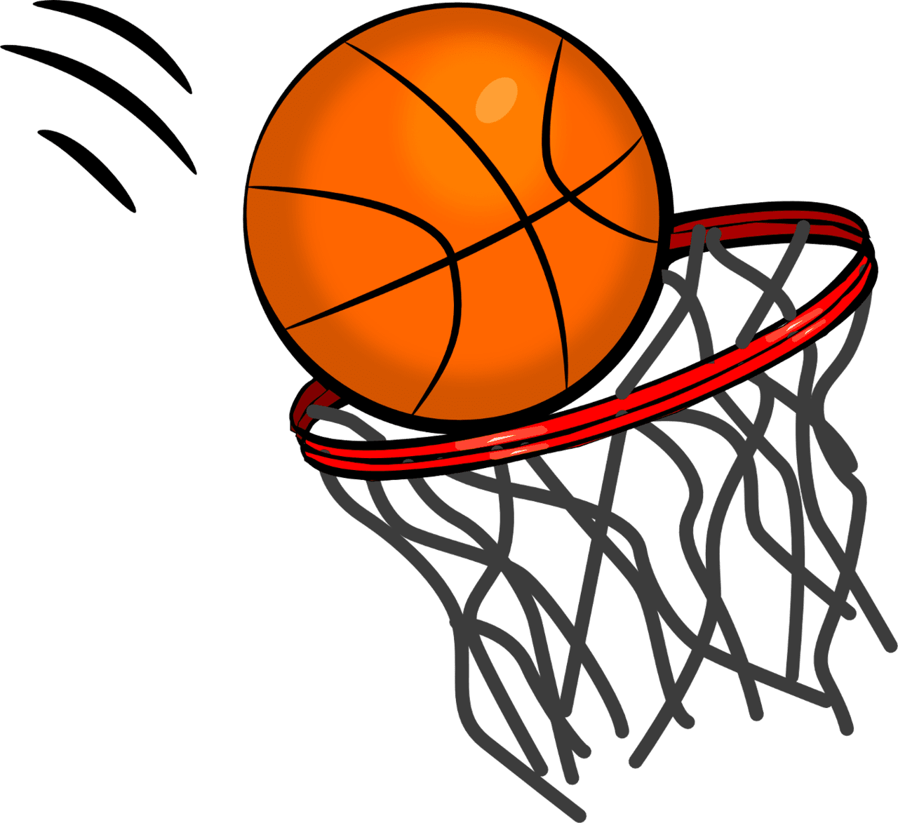 Basketball pin page clipart picture