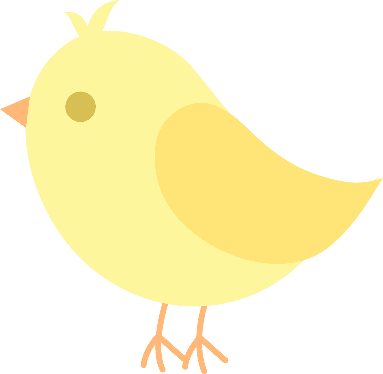 Cute bird silhouette clipart clip art