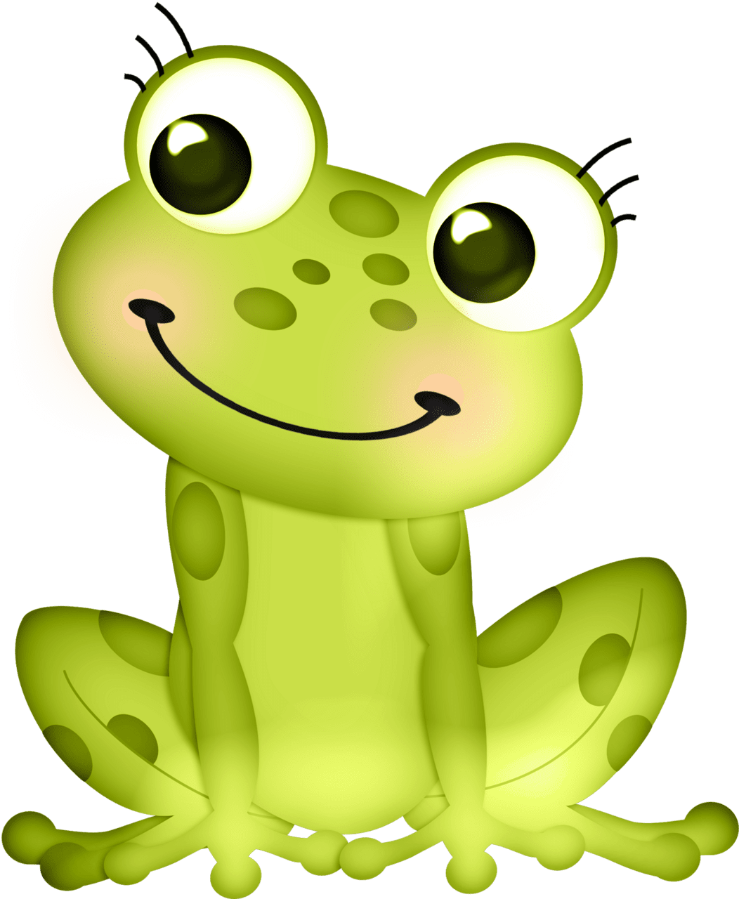 Frog pin page clipart transparent 2