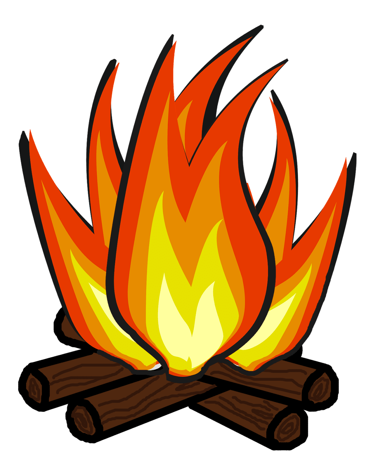 June camp fire clipart explore pictures