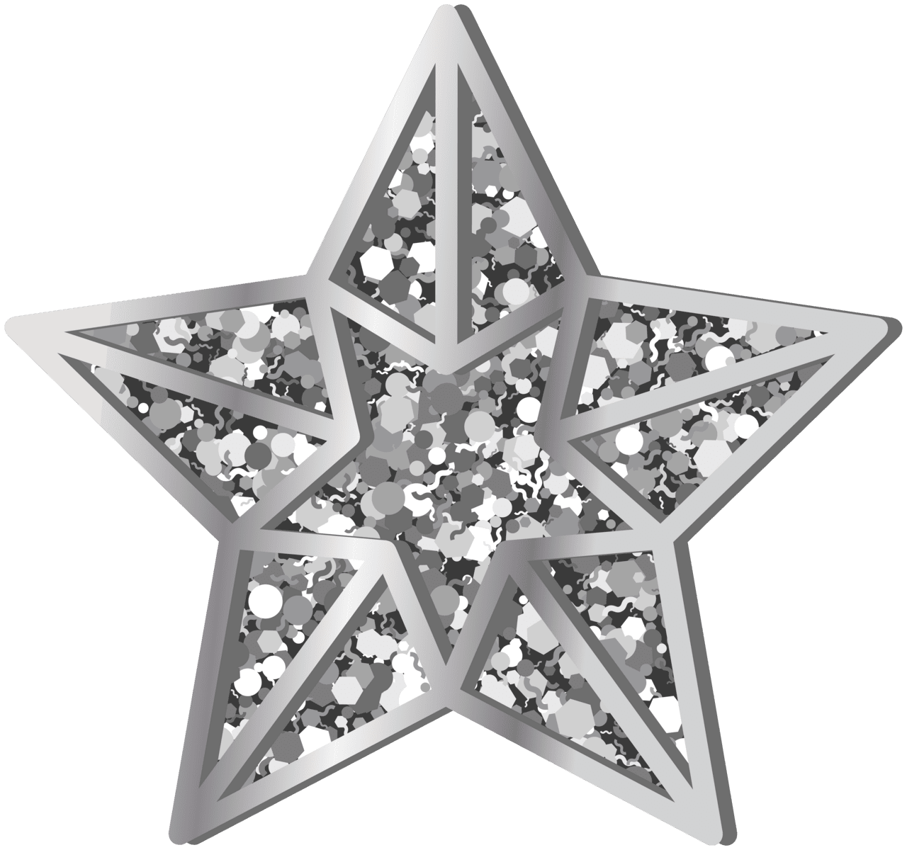 Https yopriceville clipart pictures decorative elements star silver background colorful