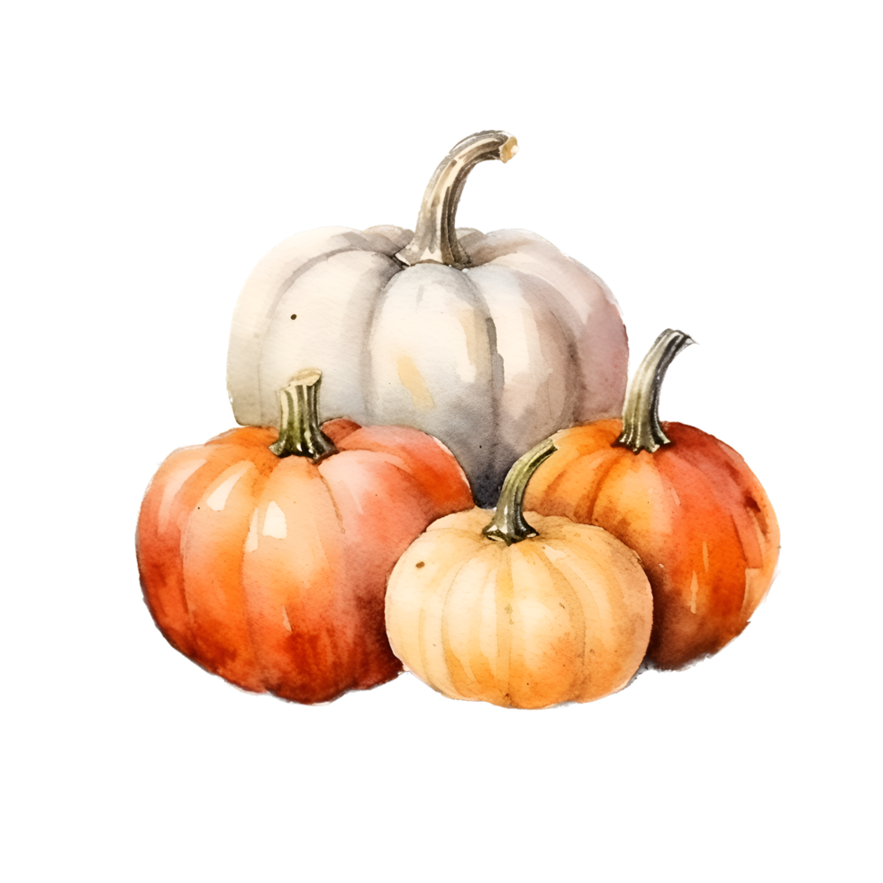 Pumpkin pin auf my clipart watercolor vecteezy logo