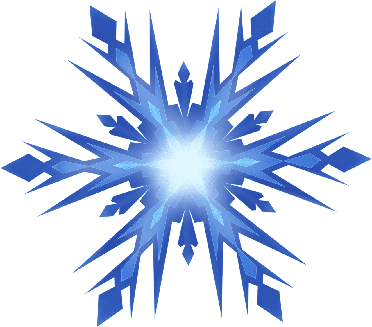 Snowflake frozen background clipart