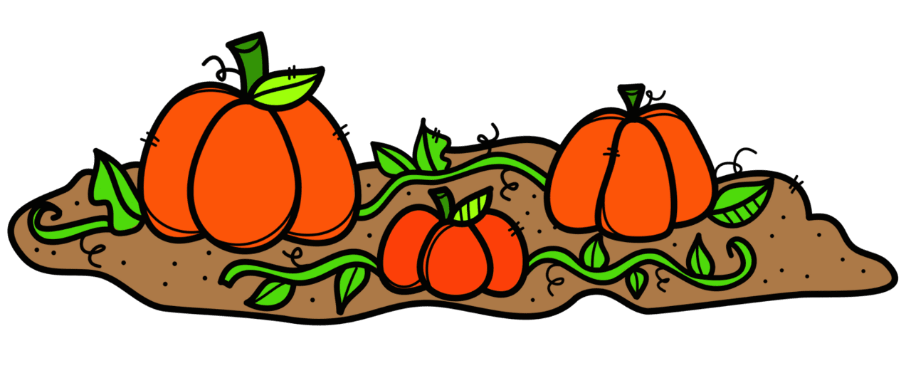 Pumpkin pin page clipart transparent