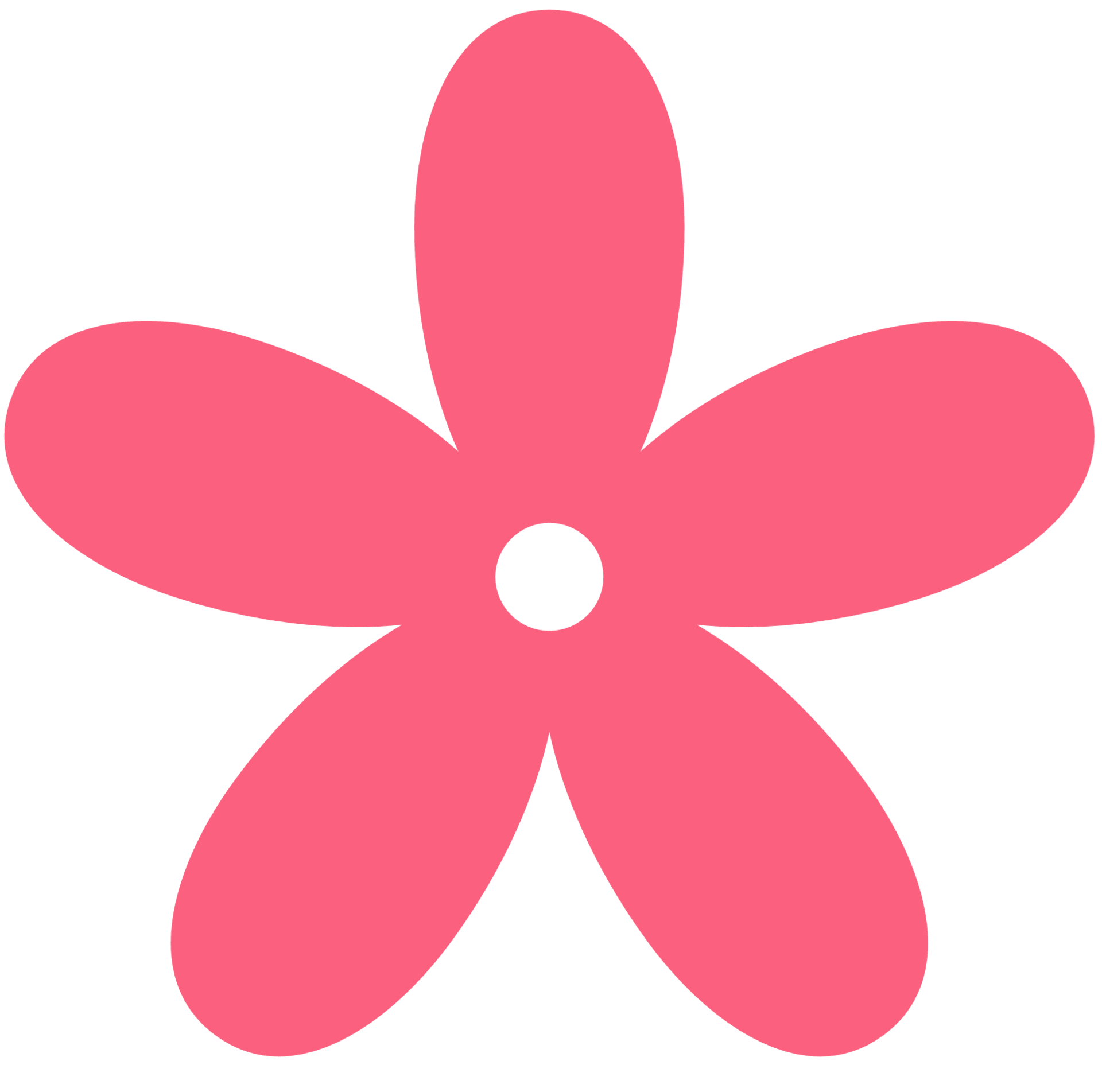 Flower hot pink clipart images