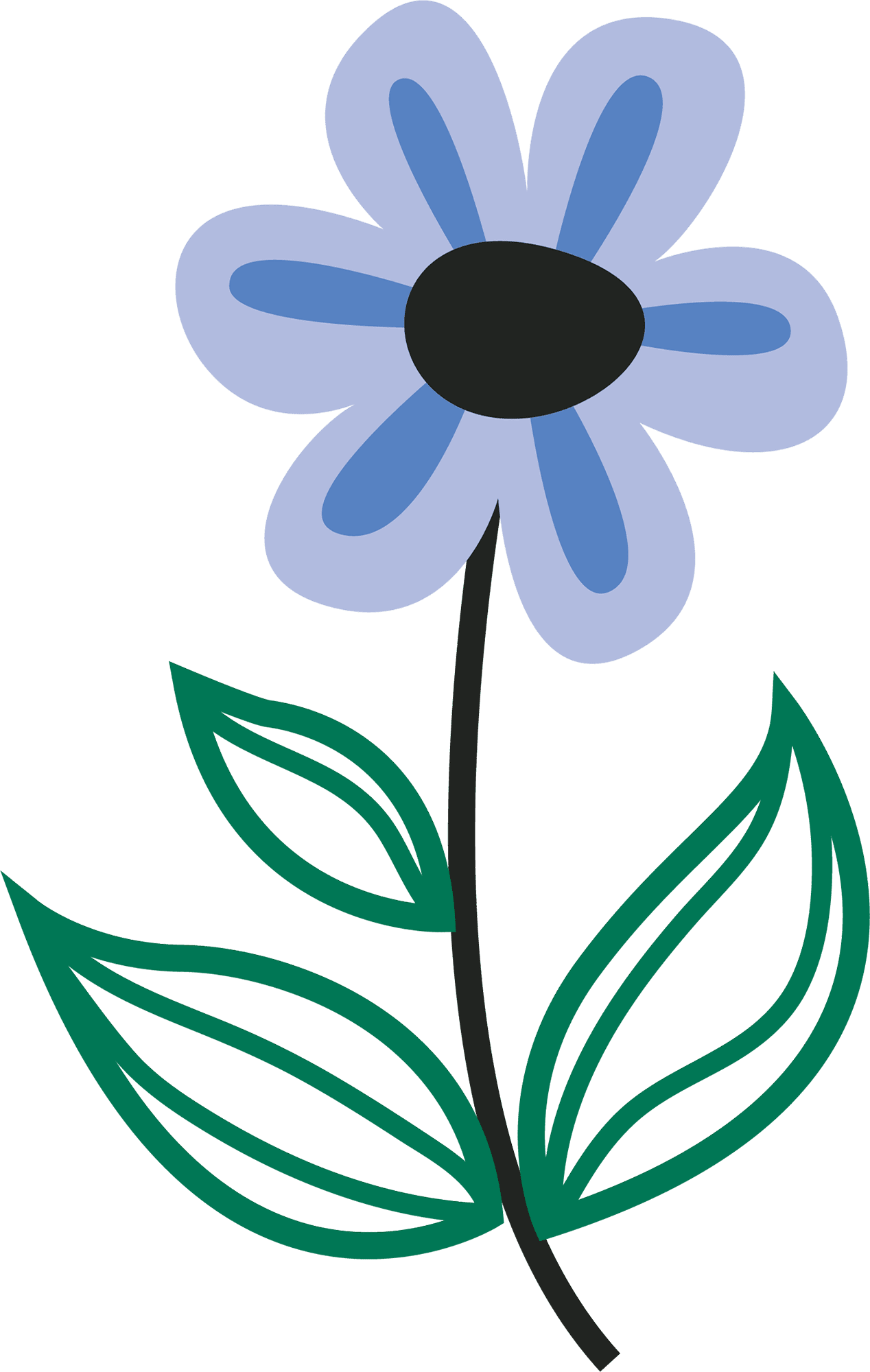 Flower design clipart picture