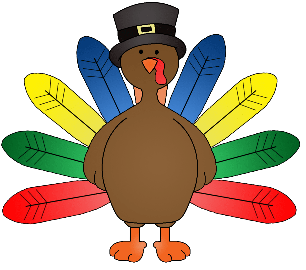 Thanksgiving turkey pictures clipart