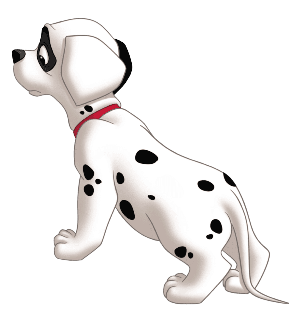 Dog lucky dalmatians clipart picture