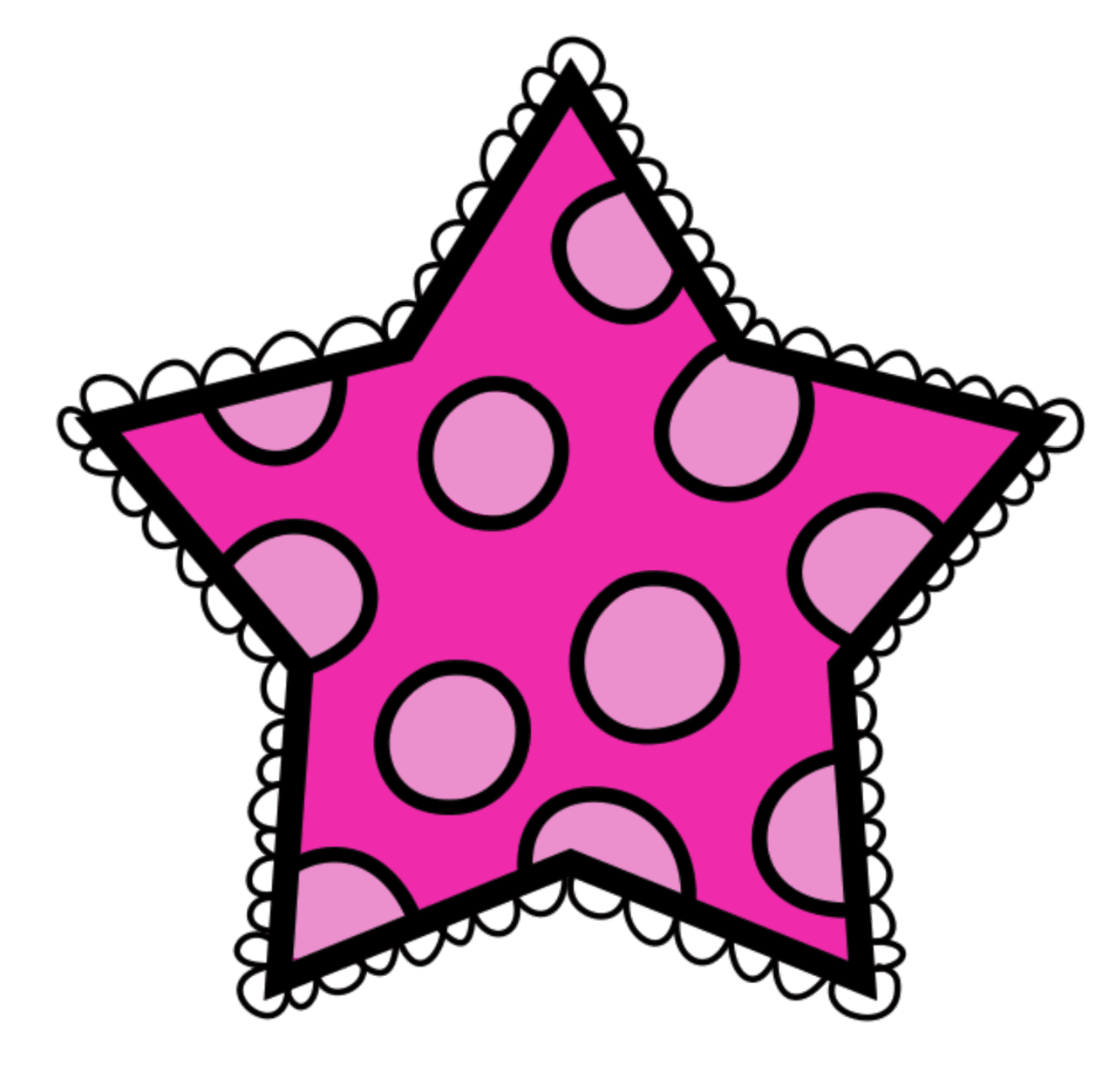 Star sharing sunday clipart transparent