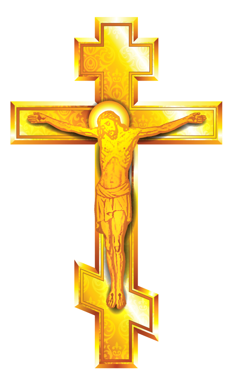 Gold cross clipart transparent