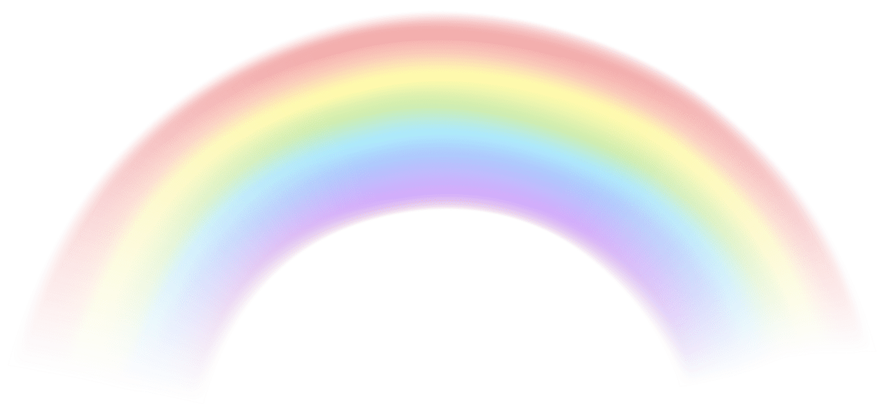 Rainbow clipart image 2