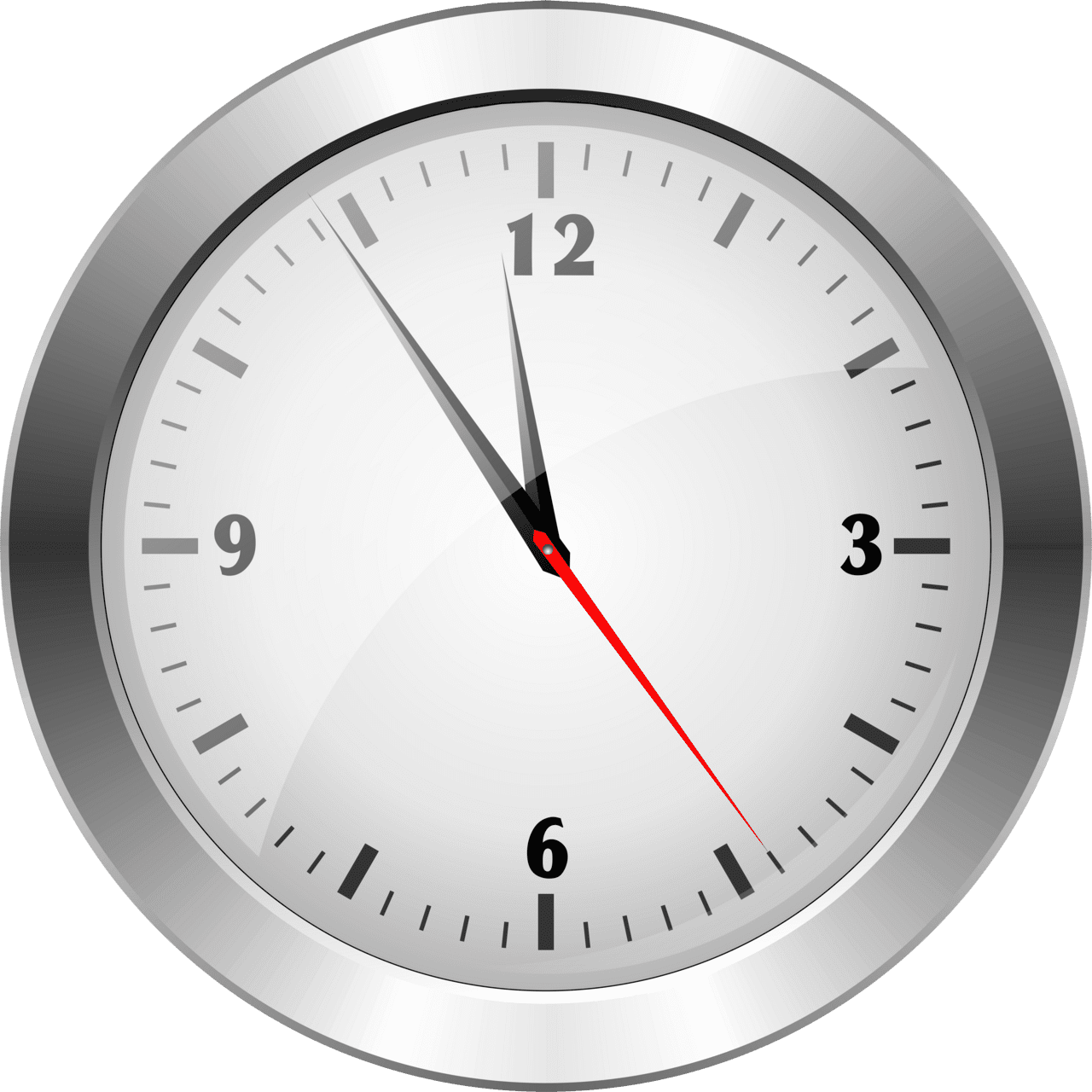 Wall clock clipart transparent
