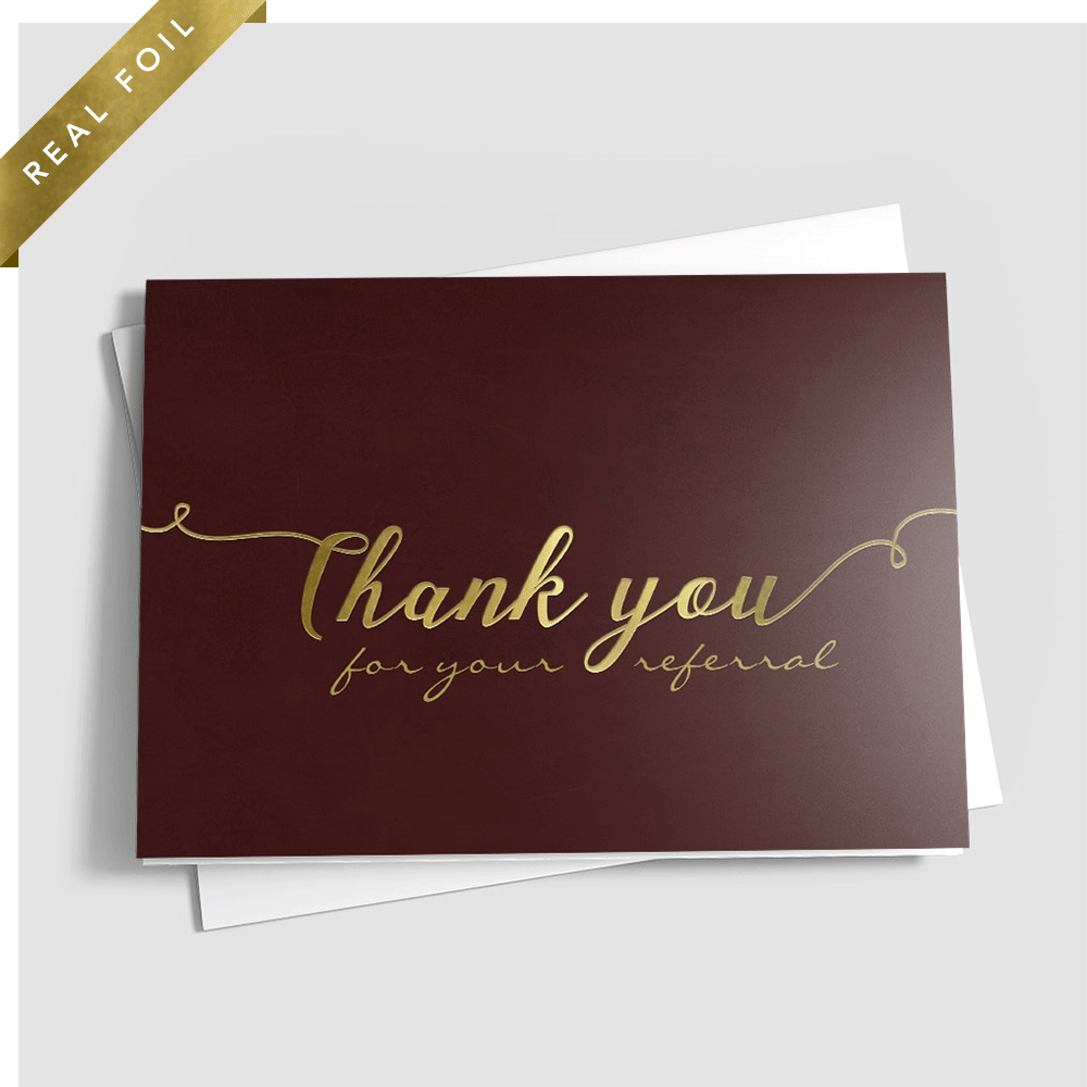 Thank you grateful burgundy clipart vector