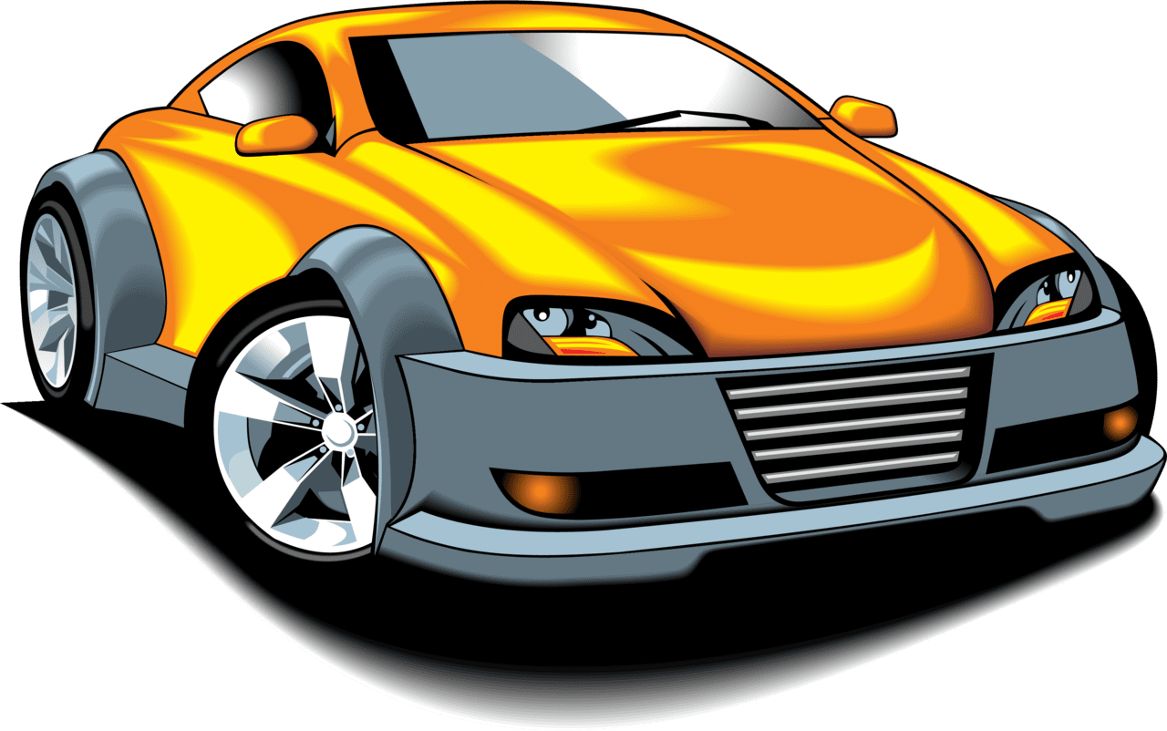 Printable clipart and coloring pages vector car toon sport clipartmax