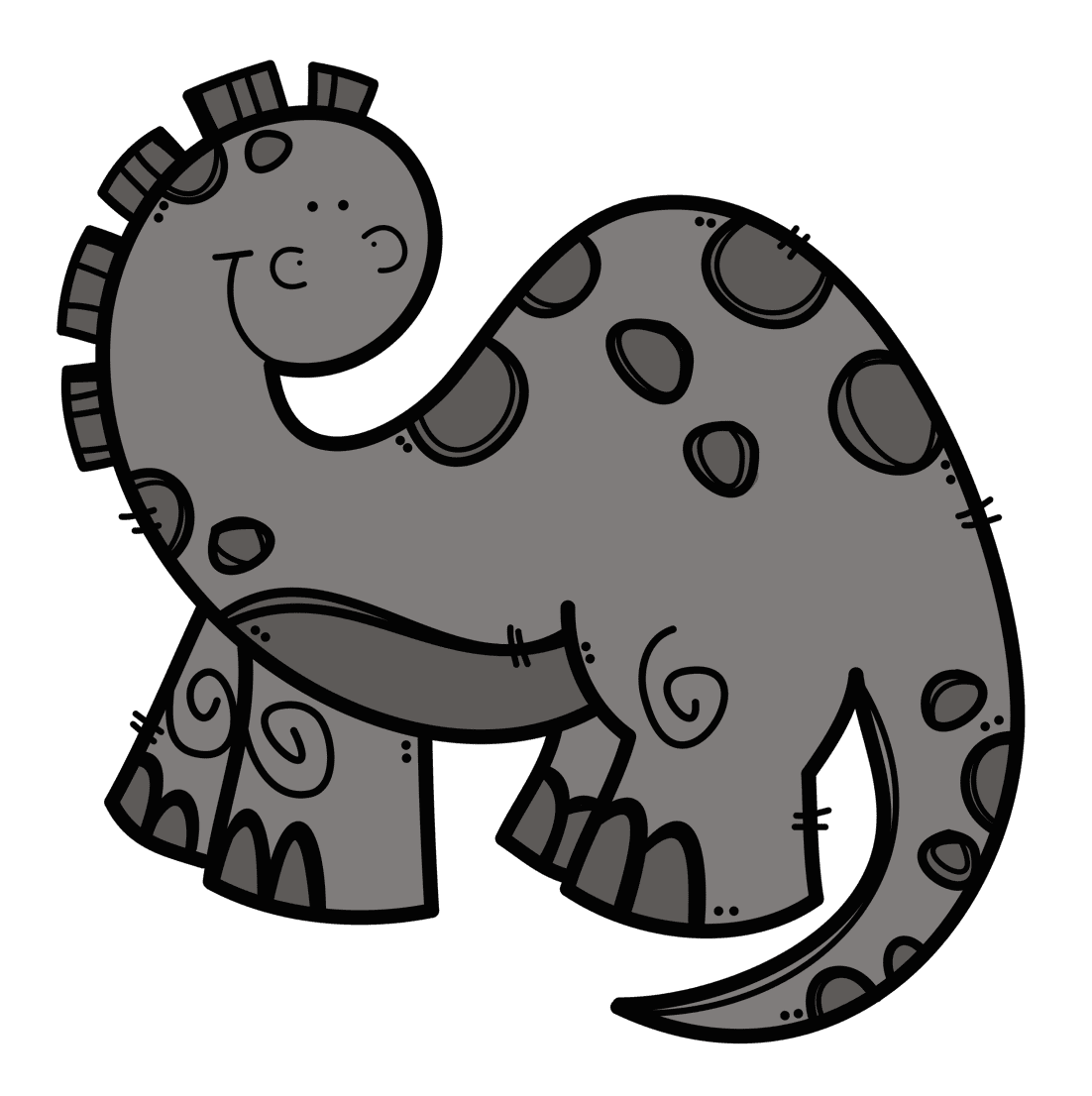 Era dinosaur io clipart creative clips coloring vector