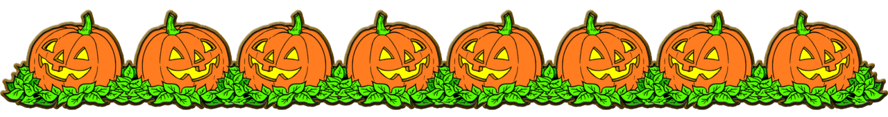 Pumpkin pin page clipart vector