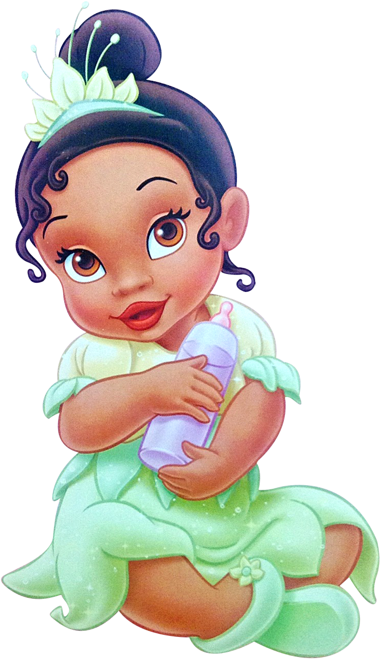 Frog princesa tiana disney baby clipart clipartkey clip art