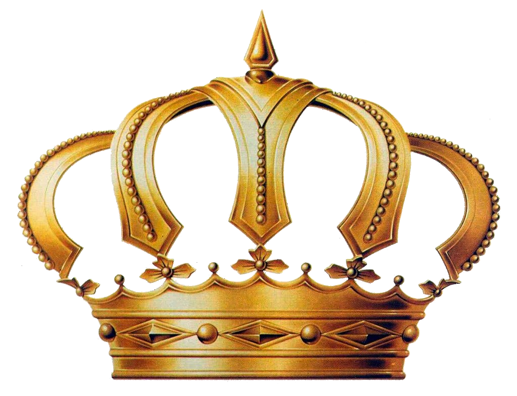 Crown pin page clipart vector 3