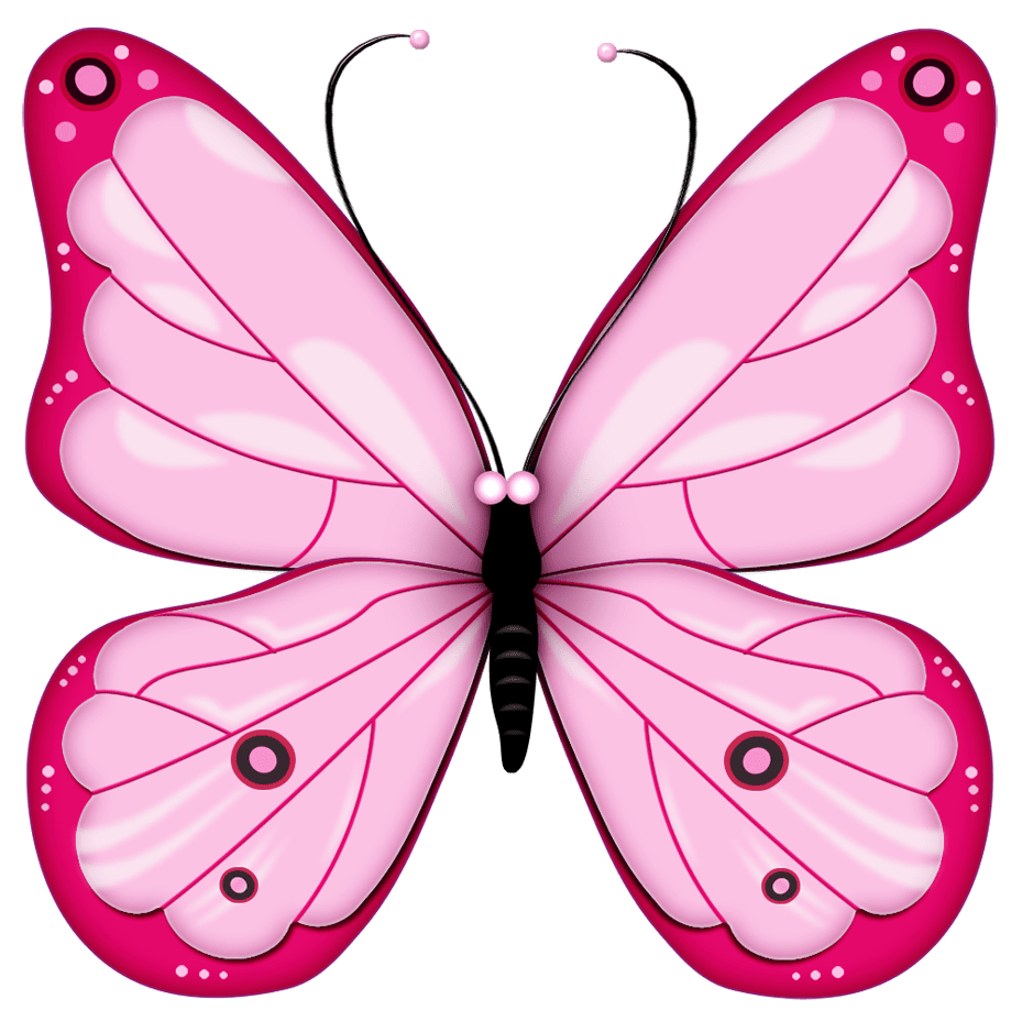 Butterfly pin page clipart background