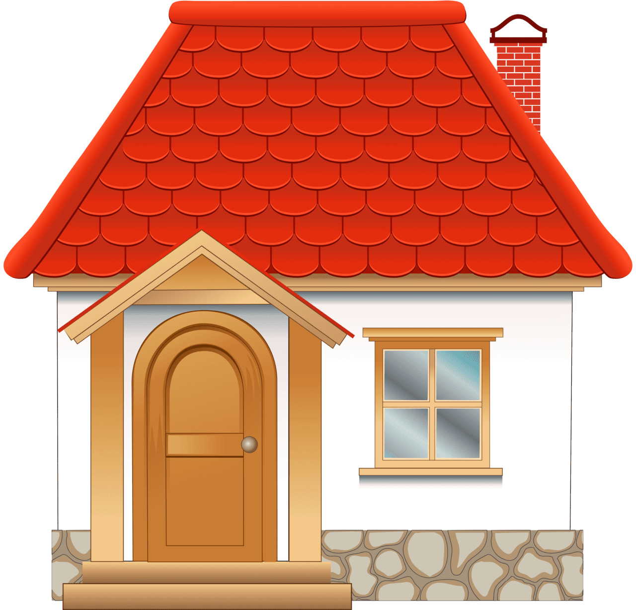 House pin page clipart vector