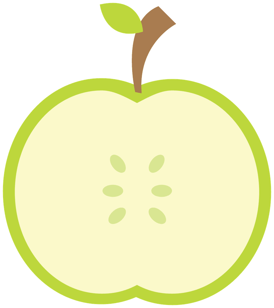 Apple hello kitchen clipart fruit green photo