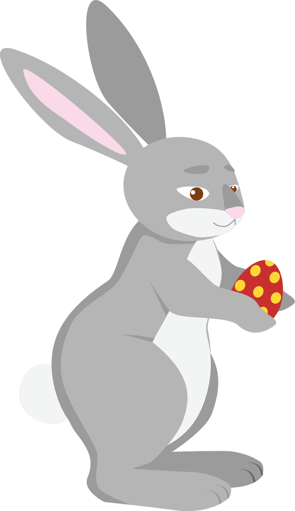 Easter bunny clipart background