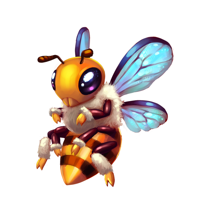 Baby bee sprite by vixenartz deviantart clipart picture