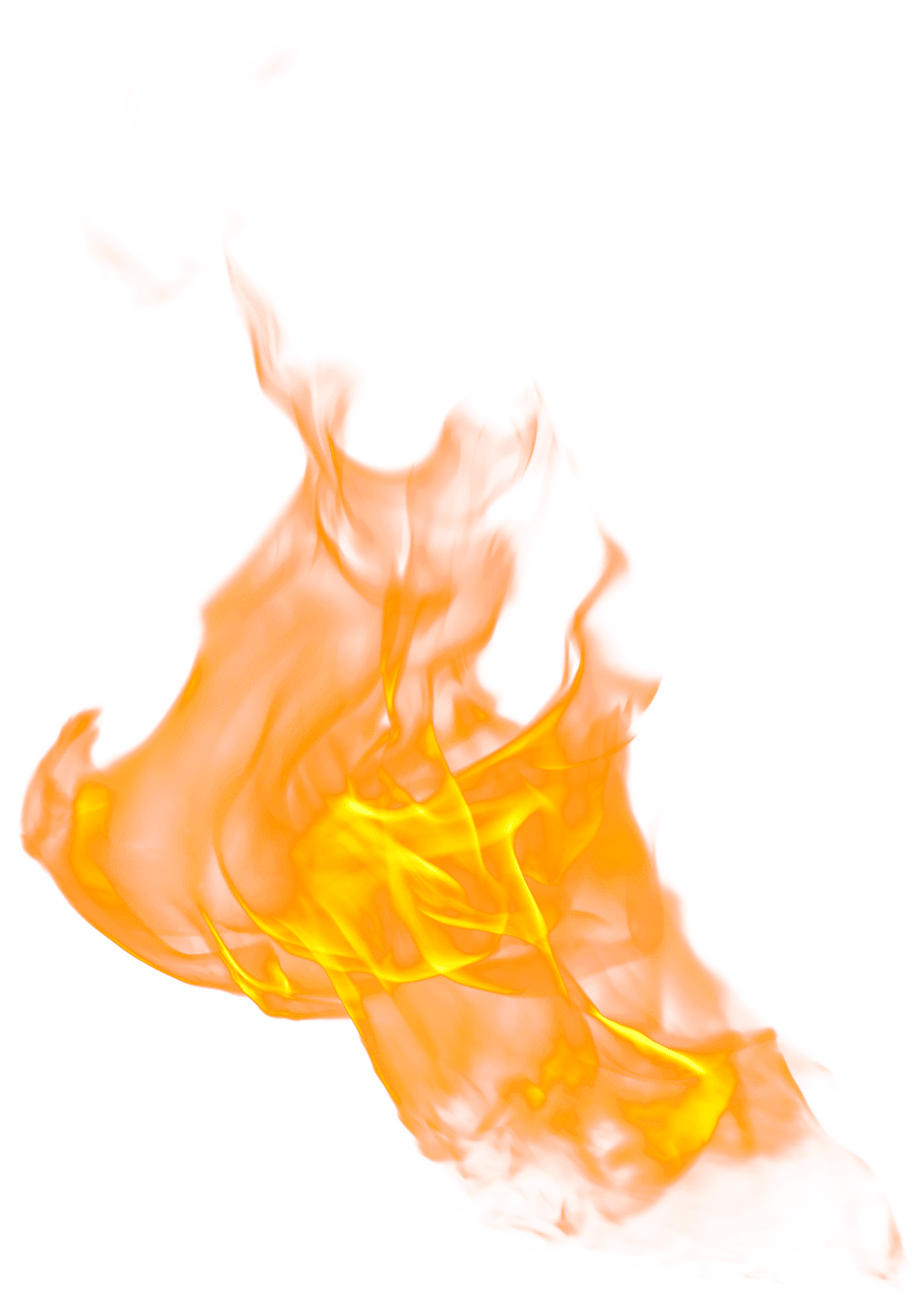 Fire flame burning hot clipart image