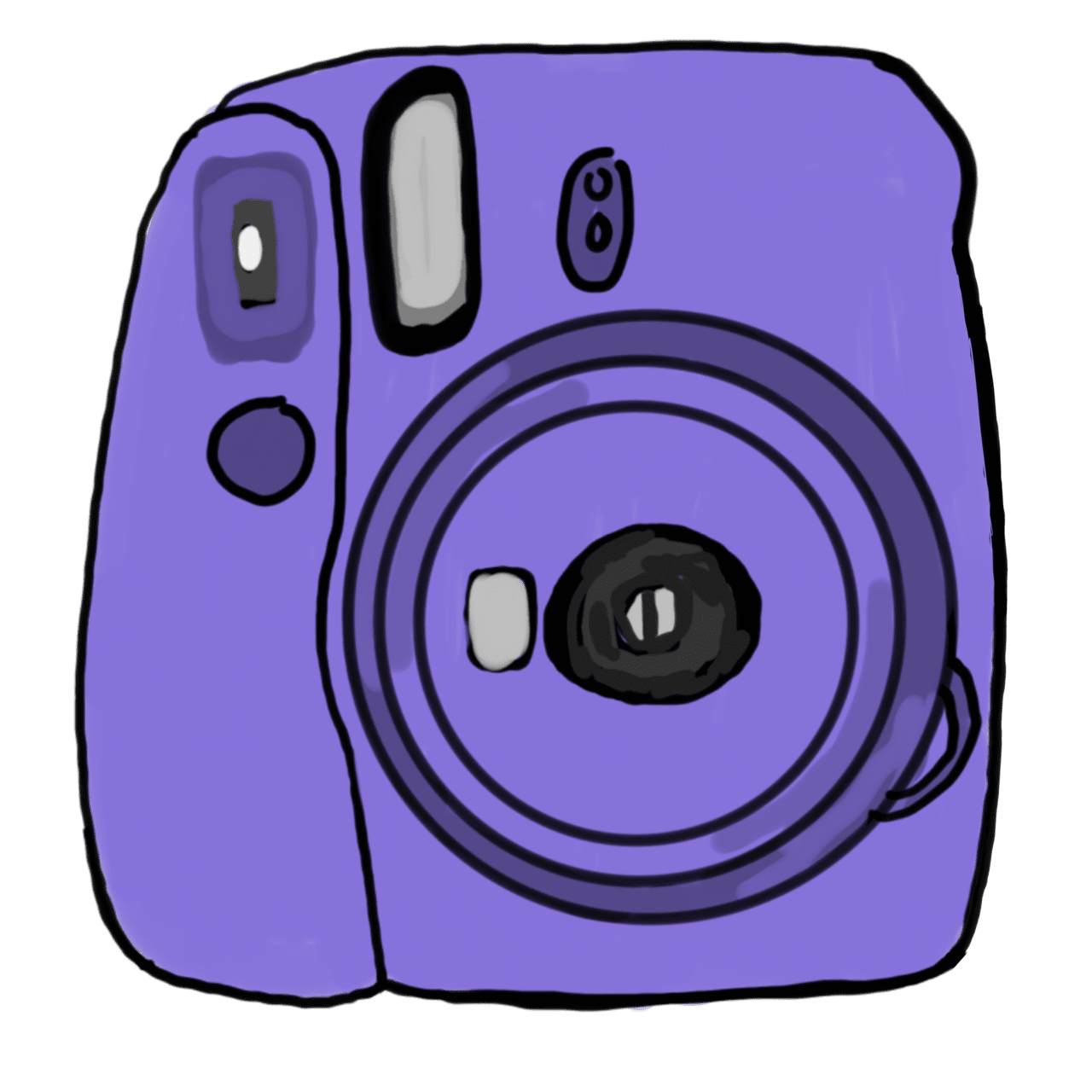 Aesthetic purple camera sticker for sale by katharineart clipart free